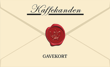 billede af kaffekandens gavekort forside